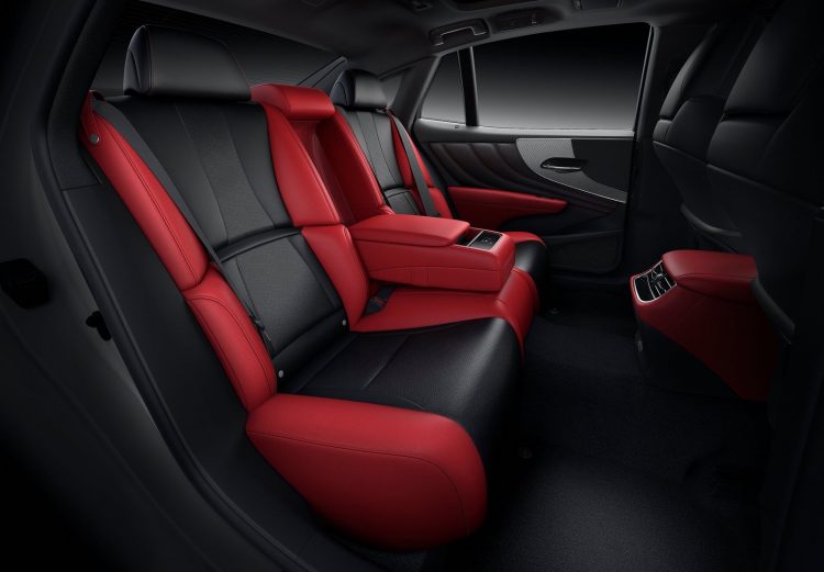 2021 Lexus LS 500 F Sport-rear seats – PerformanceDrive