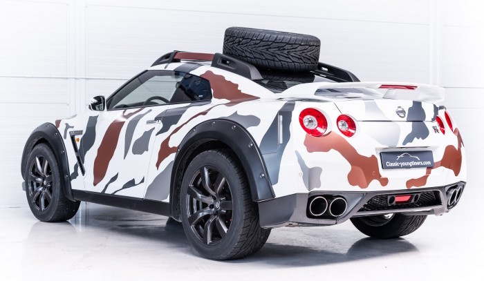  R3 Nissan GT-R convertido en un coche de rally, muestra potencial – PerformanceDrive