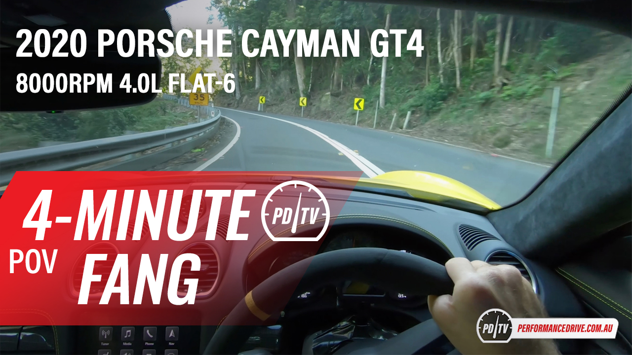 Video: 2020 Porsche 718 Cayman GT4 – Four-minute fang (POV)