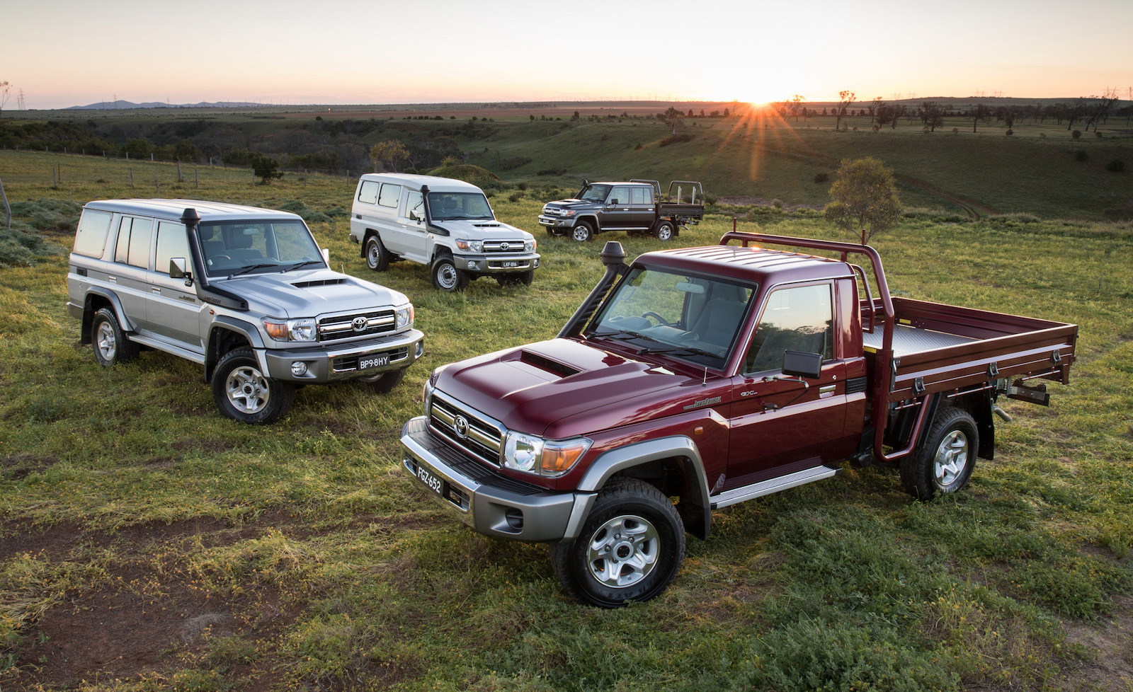 Toyota LandCruiser 70 Series updated for 2020, adds touchscreen