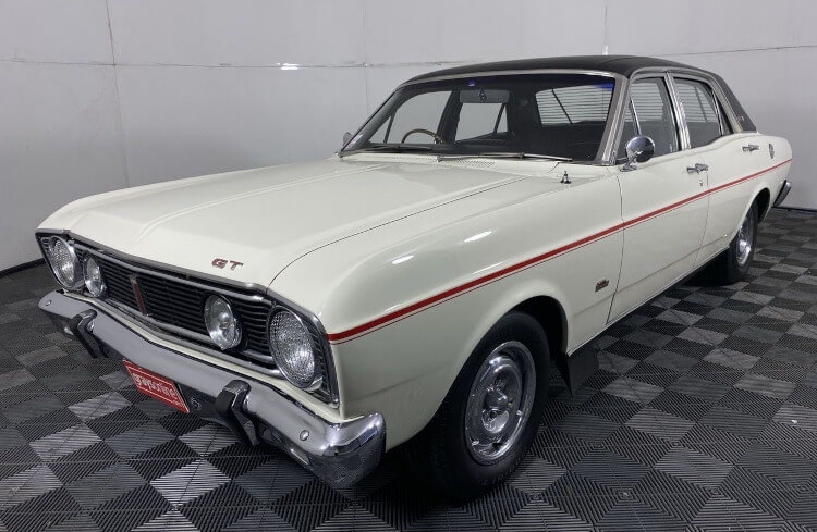 1969 Ford XT Falcon GT White