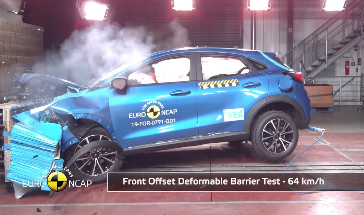 2020 Ford Puma scores 5-star ANCAP safety rating (video)