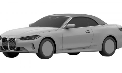 2021 BMW 4 Series convertible patent images surface