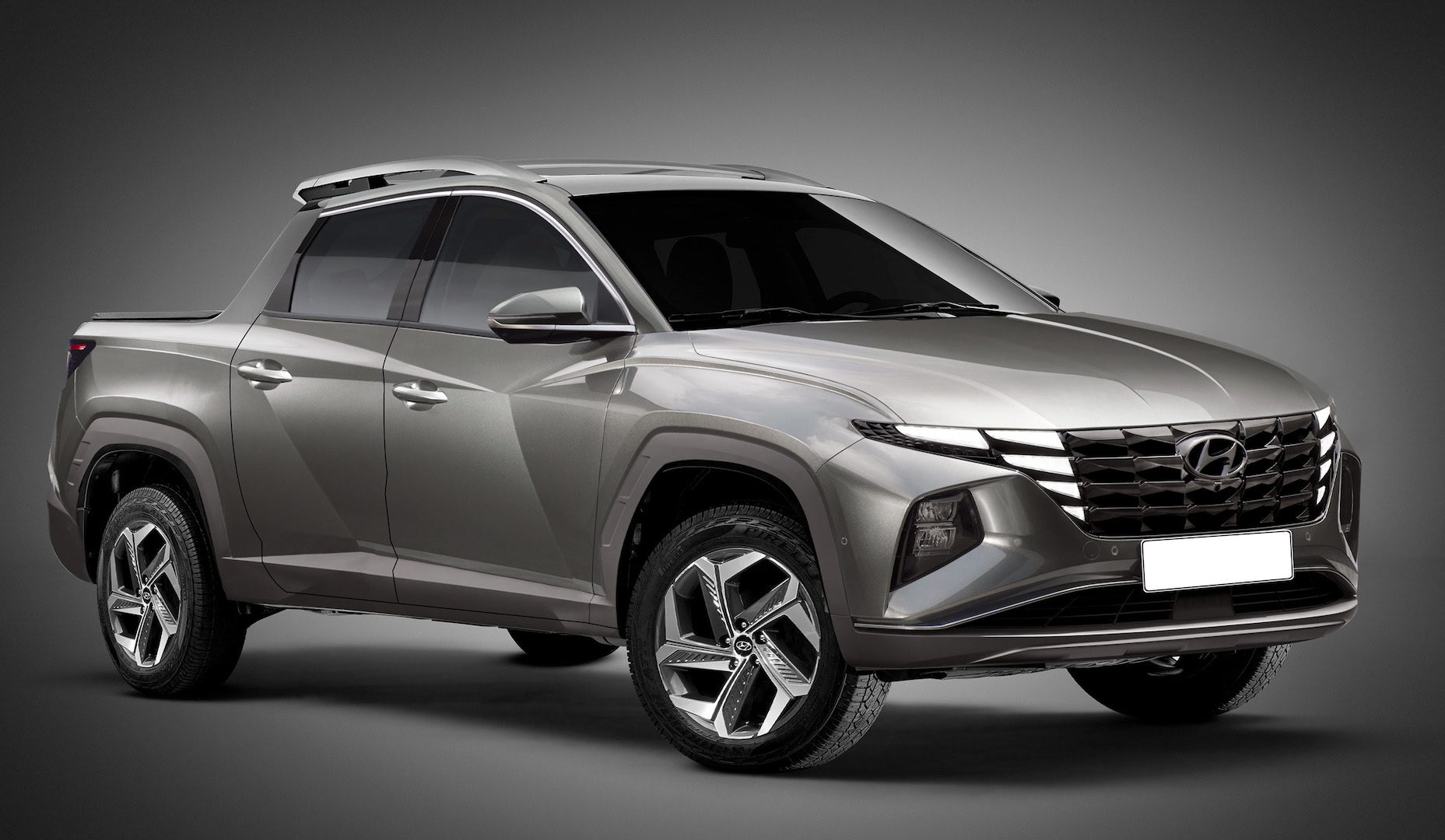 Hyundai Santa Cruz pickup rendered, based on new Tucson NX4