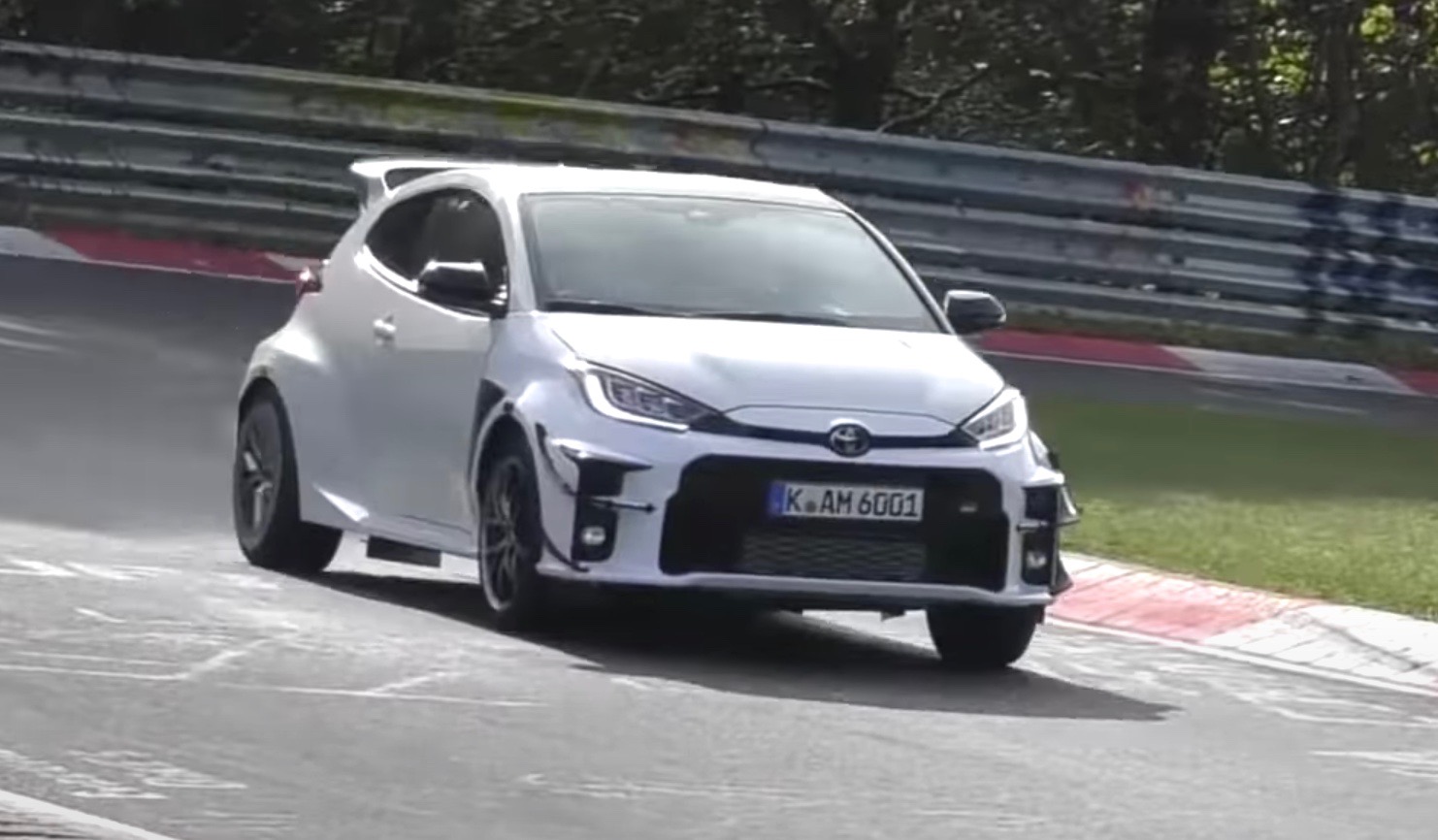 Toyota Testing Hardcore Yaris Grmn On Nurburgring Video Performancedrive