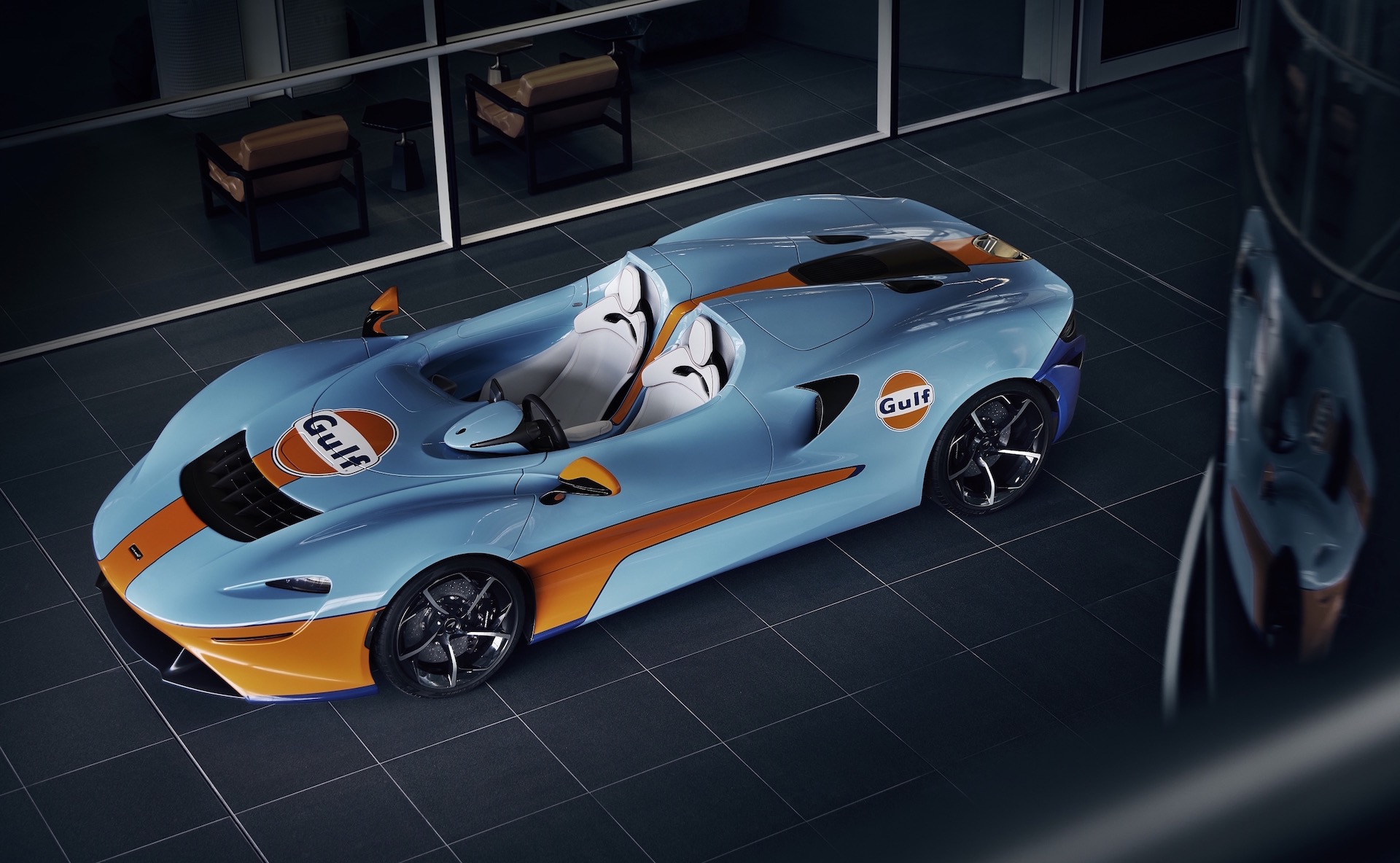 MSO creates bespoke Gulf Racing McLaren Elva
