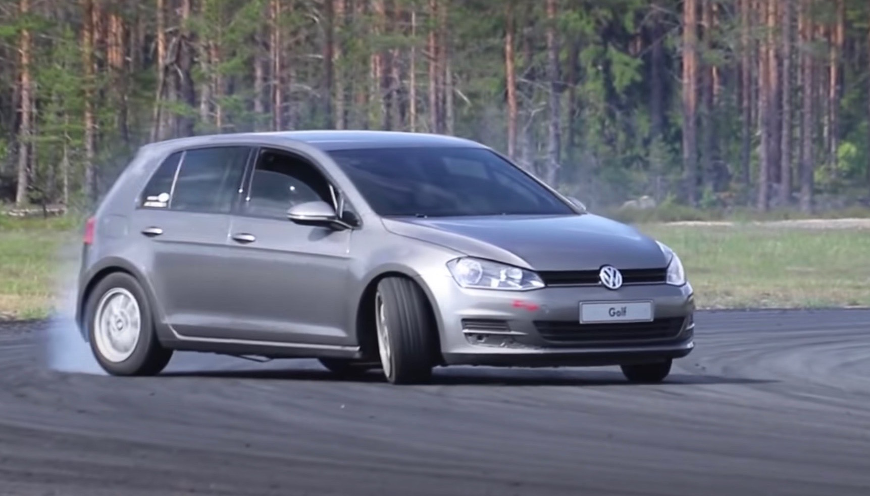 Volkswagen Golf Mk7 gets RWD BMW V8 conversion (video)