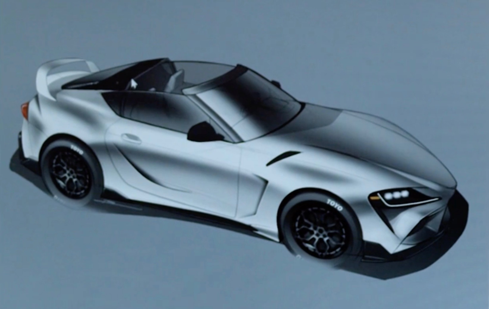 Toyota GR Supra Sport Top concept prepared for SEMA