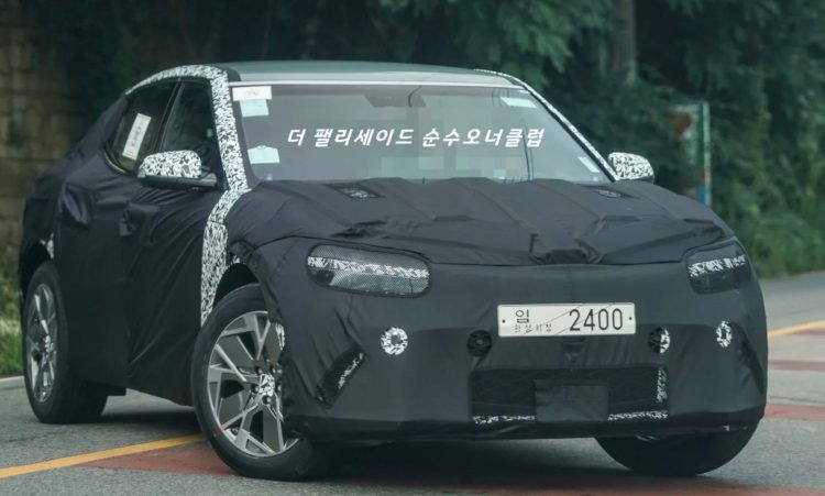 Genesis GV60 Spied in & Out - Korean Car Blog