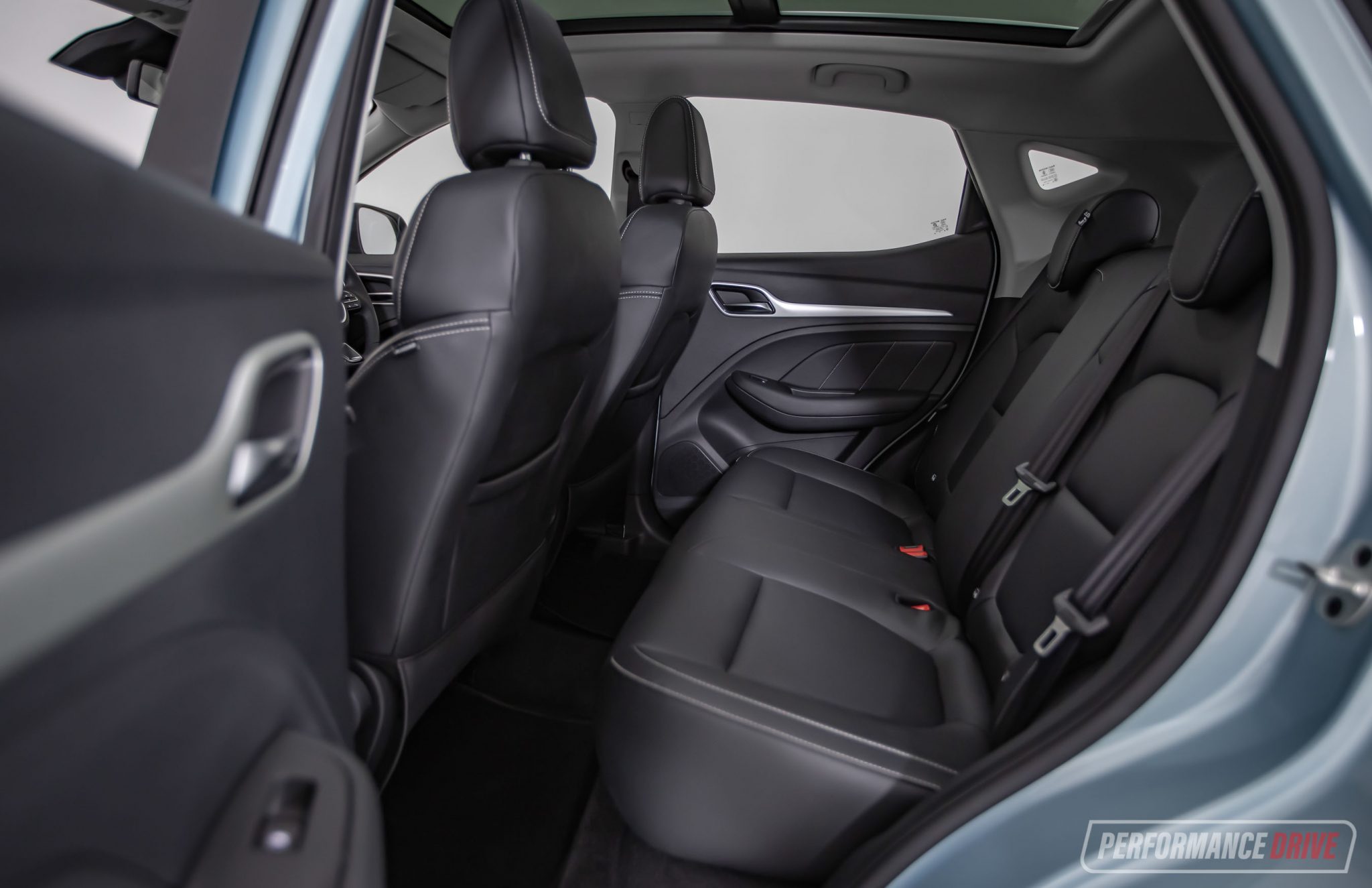 2021 MG ZS EV Australian launch-rear seats – PerformanceDrive