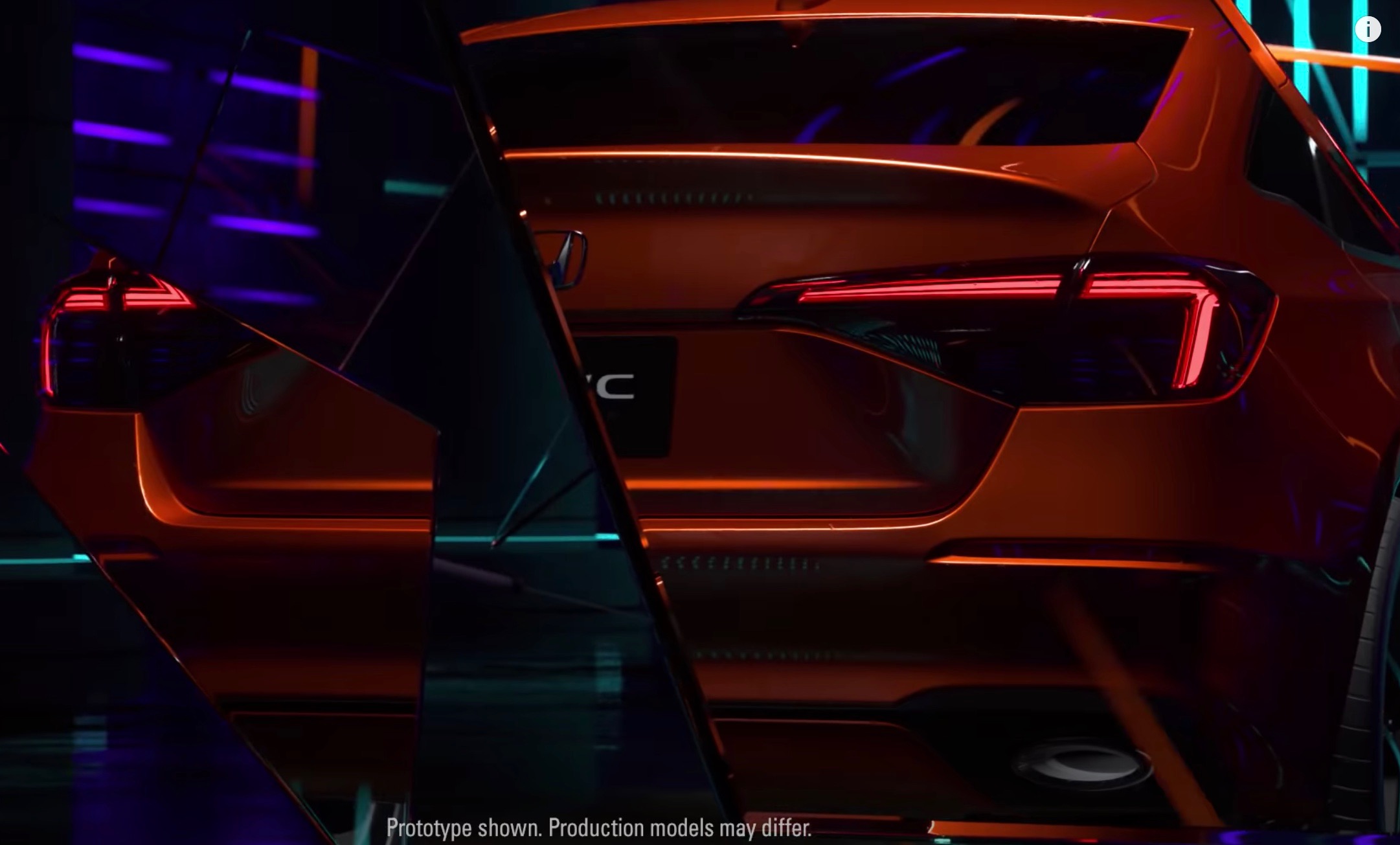 11th-gen 2022 Honda Civic preview shows smoother design (video)