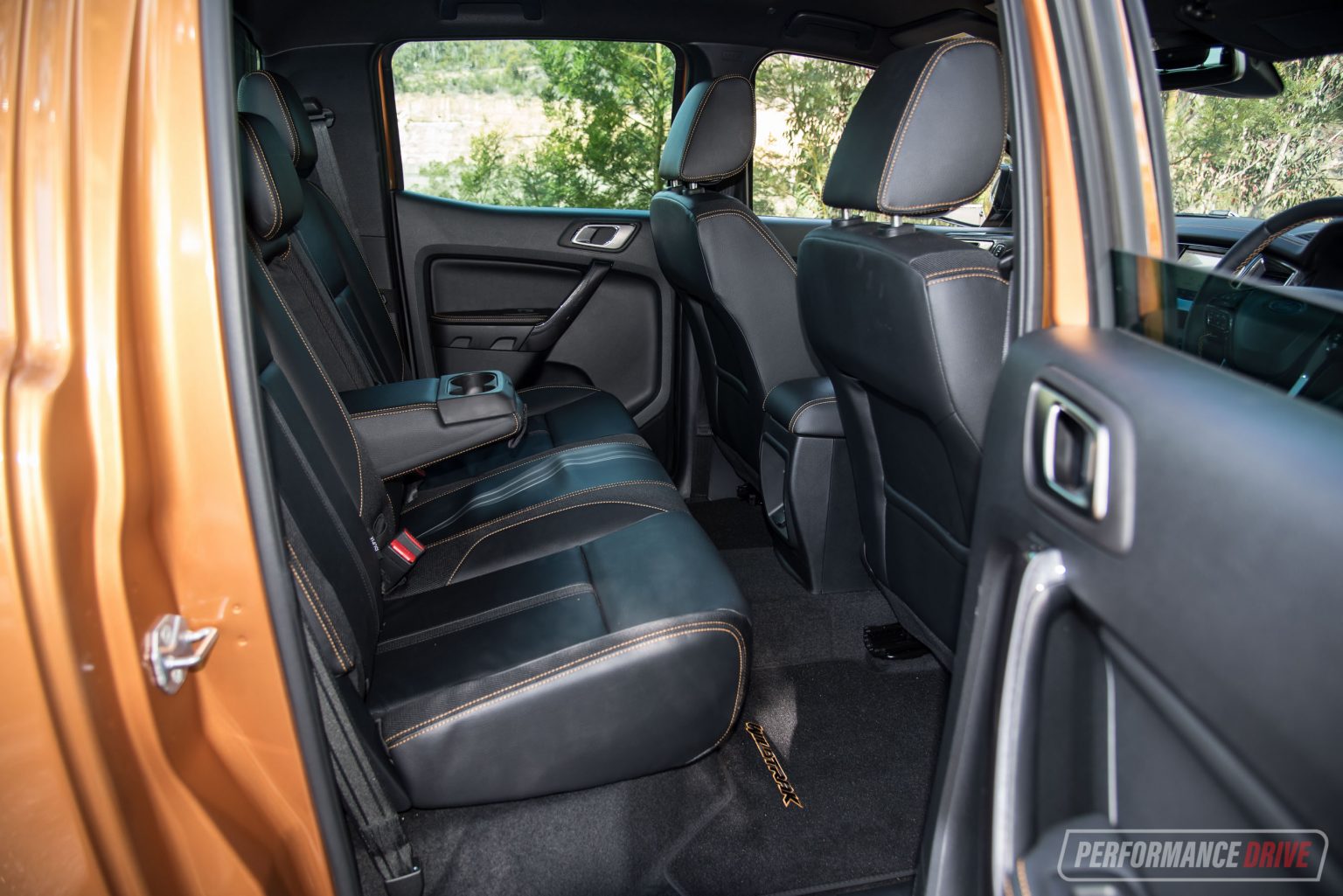 2021 Ford Ranger Wildtrak-rear seats – PerformanceDrive