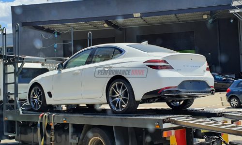 2021 Genesis G70 spotted in Australia, to undergo local testing