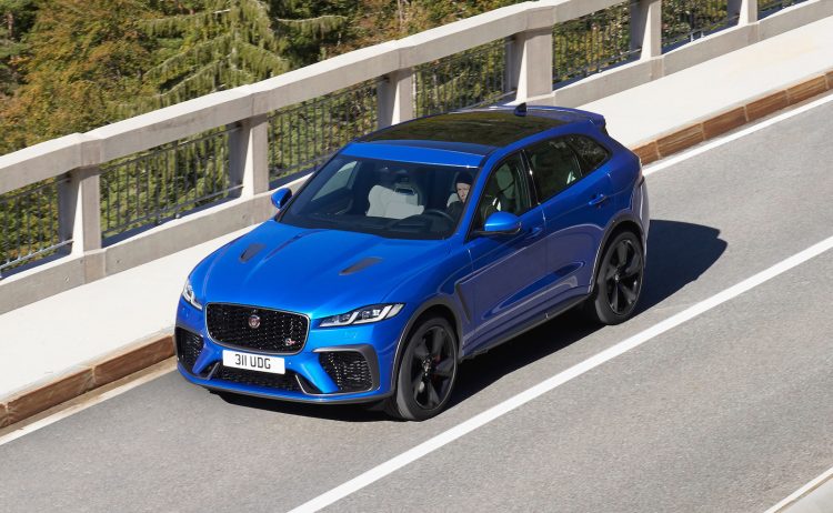 21 Jaguar F Pace Svr Update Announced Arrives In April Performancedrive