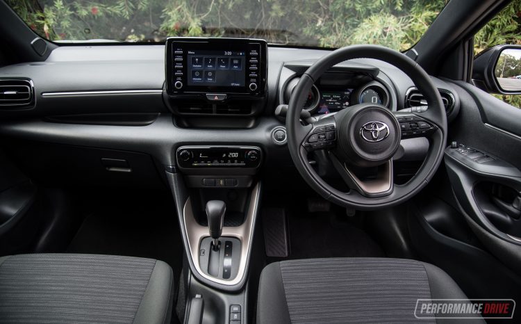 2021 Toyota Yaris SX-interior – PerformanceDrive