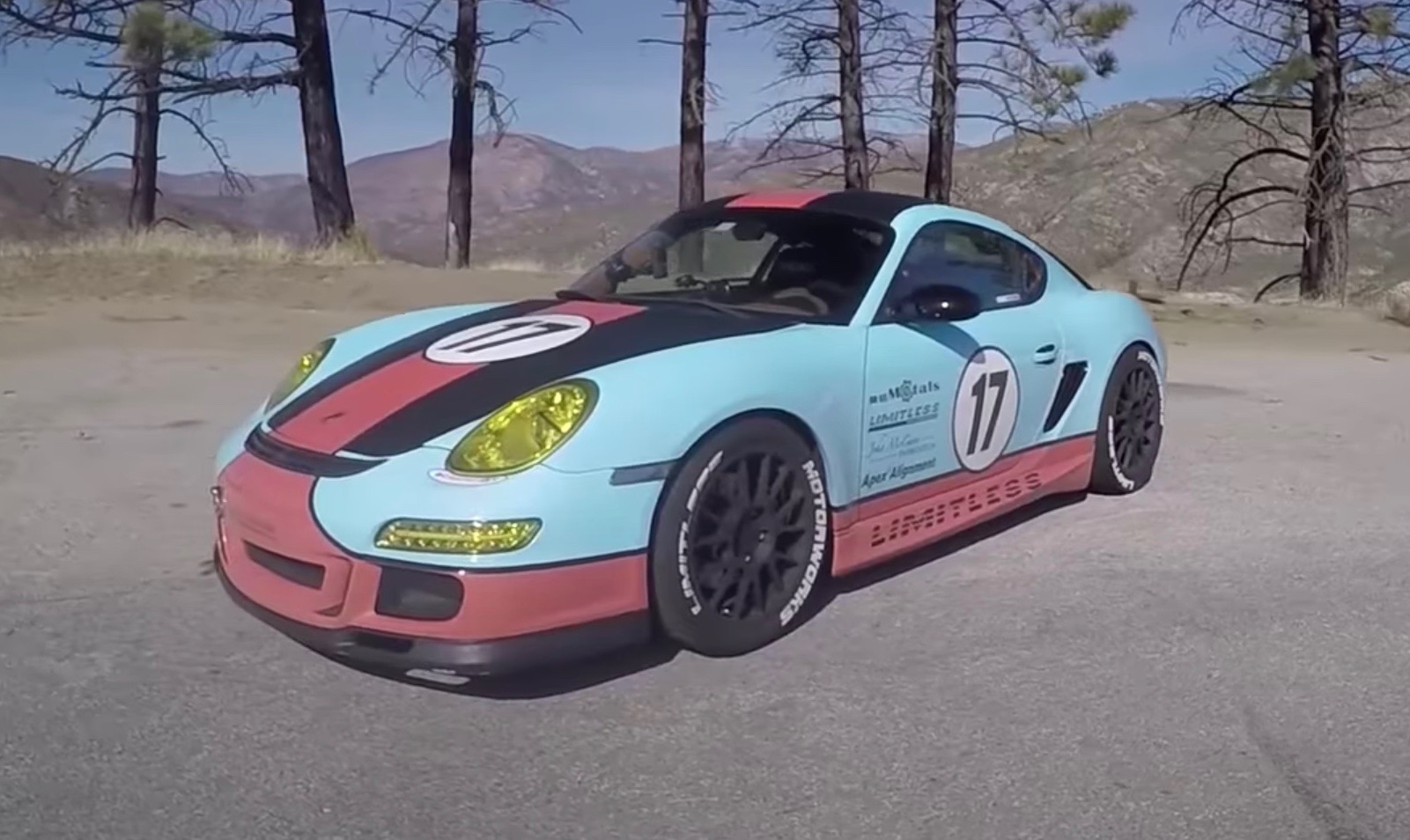 Porsche Cayman with V8 conversion is nuts (video)