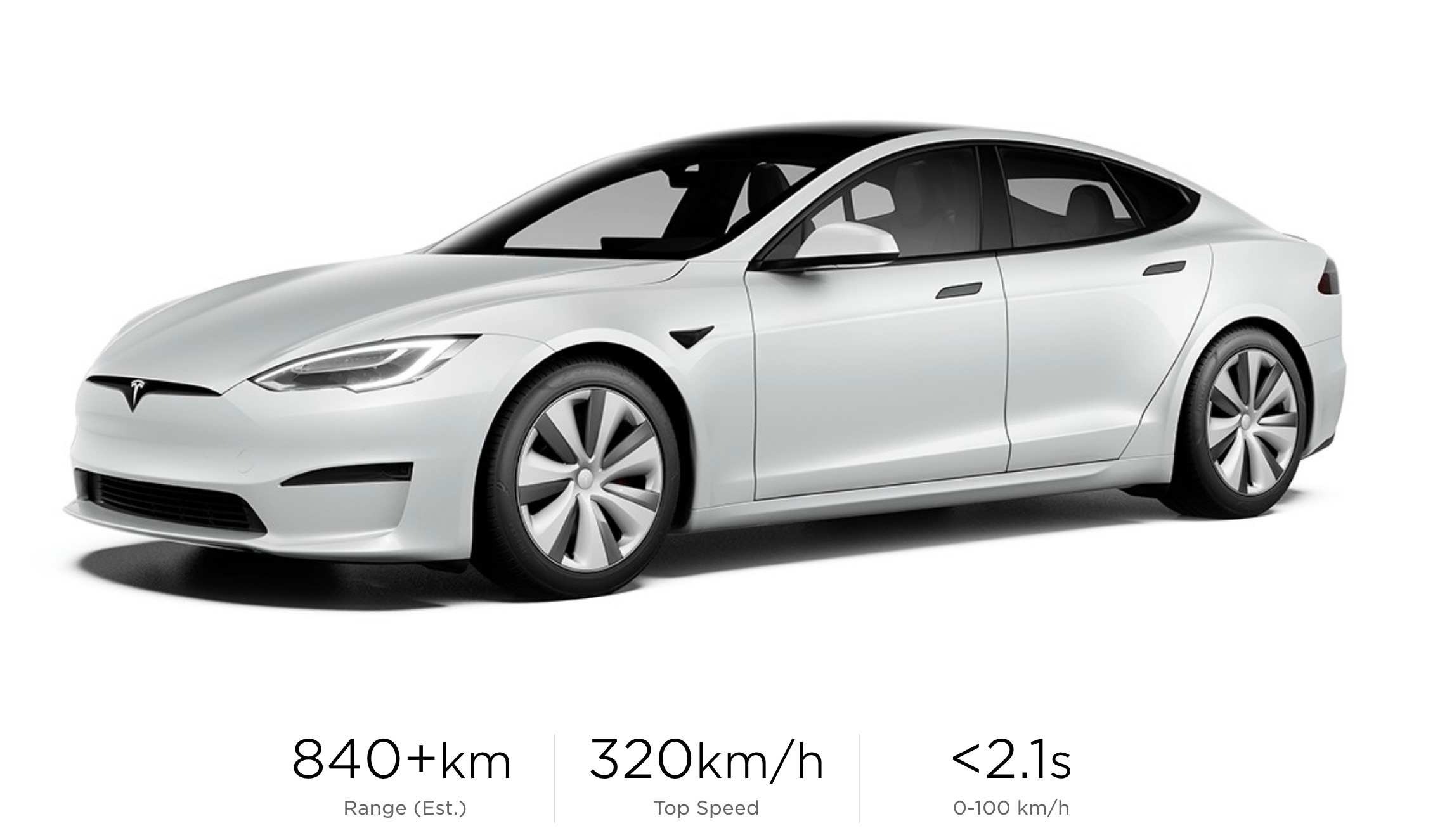 2021 Tesla Model S Plaid+ revealed: 0-100 in 2.1, 1/4 mile in < 9.0 seconds