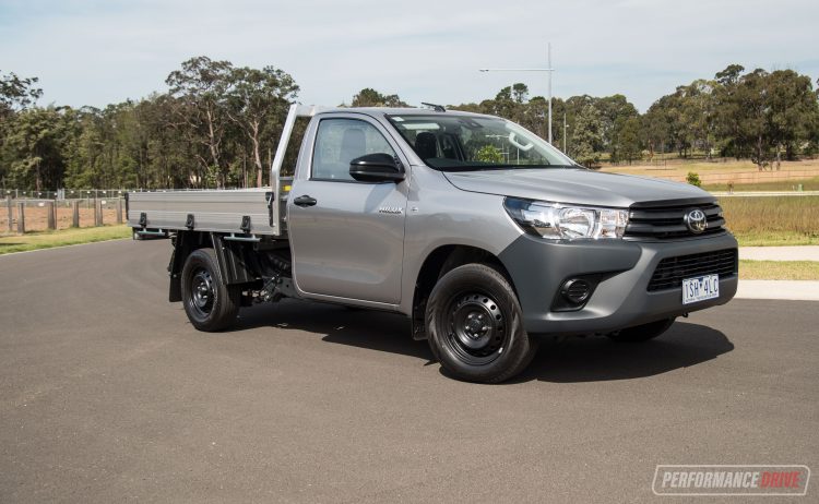 2021 Toyota HiLux WorkMate-silver