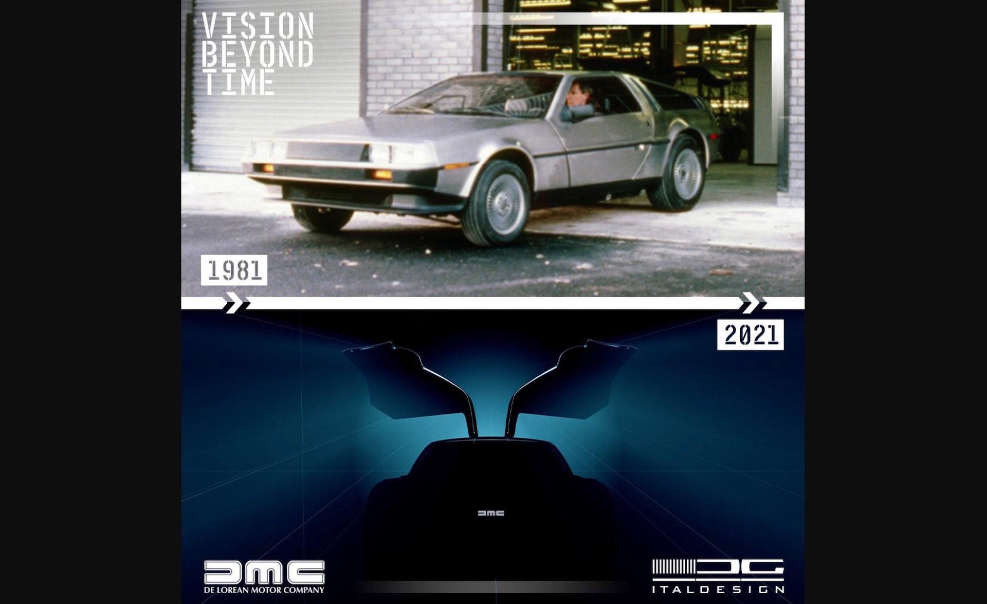 Italdesign creates modern DeLorean, celebrates 40th anniversary