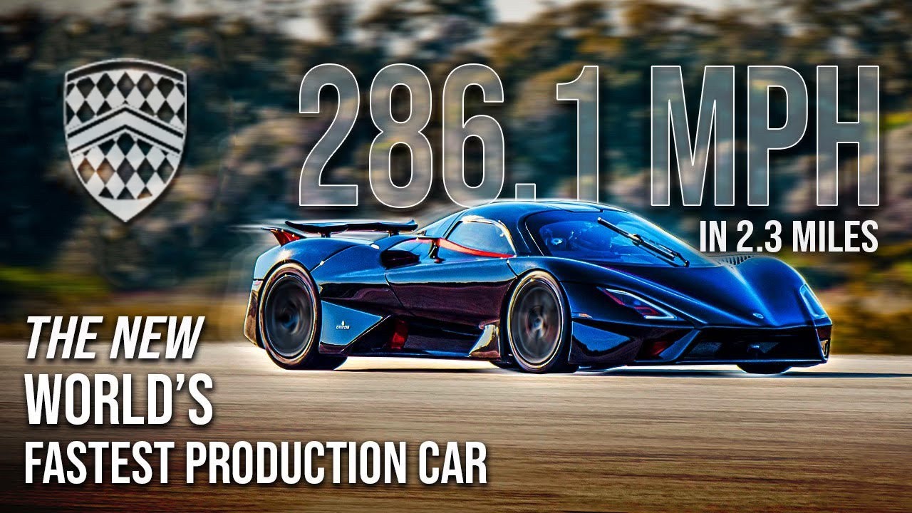 SSC Tuatara becomes new fastest car in the world, 455.2km/h (video)