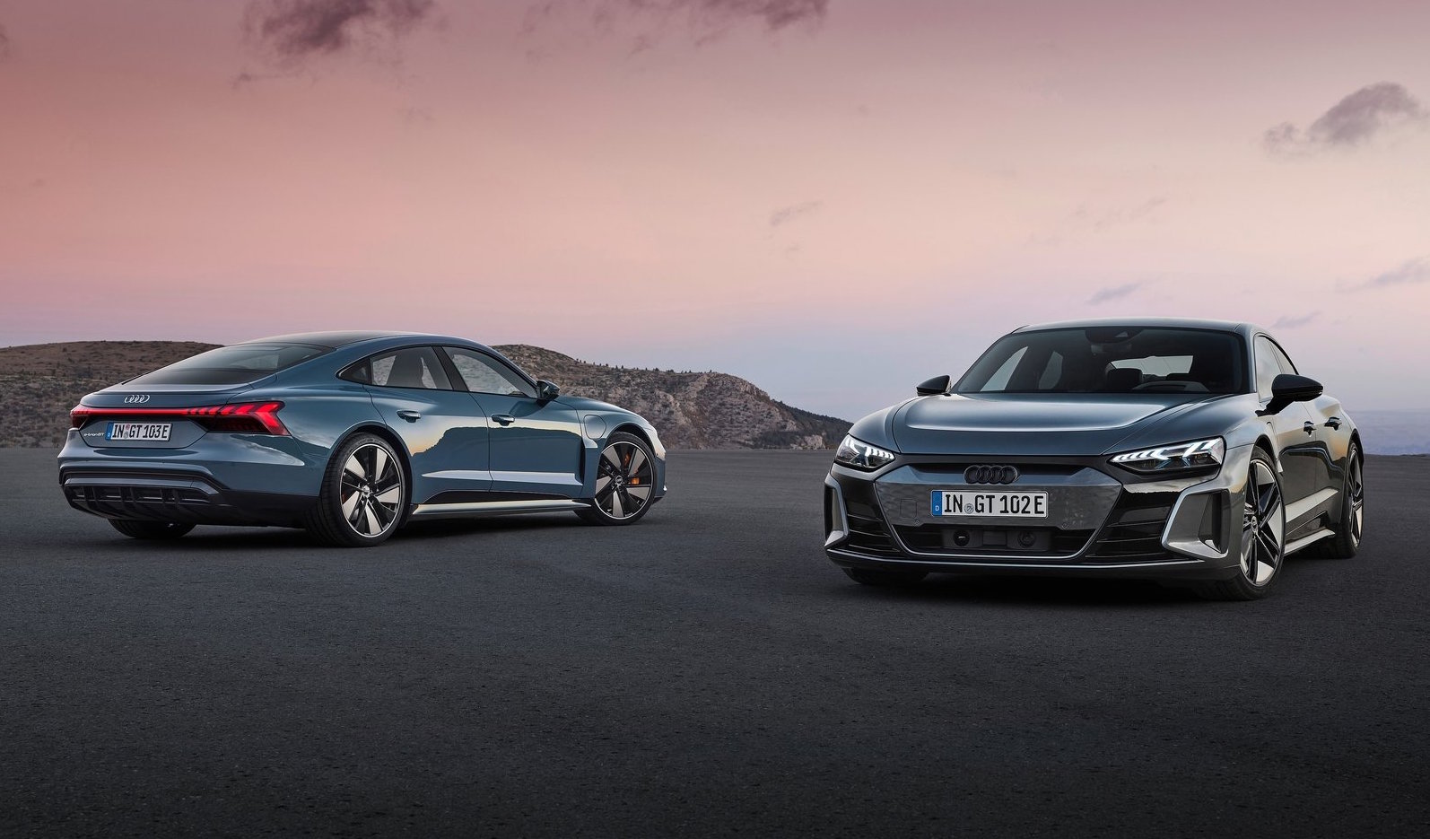 Fully electric Audi e-tron GT and RS e-tron GT revealed