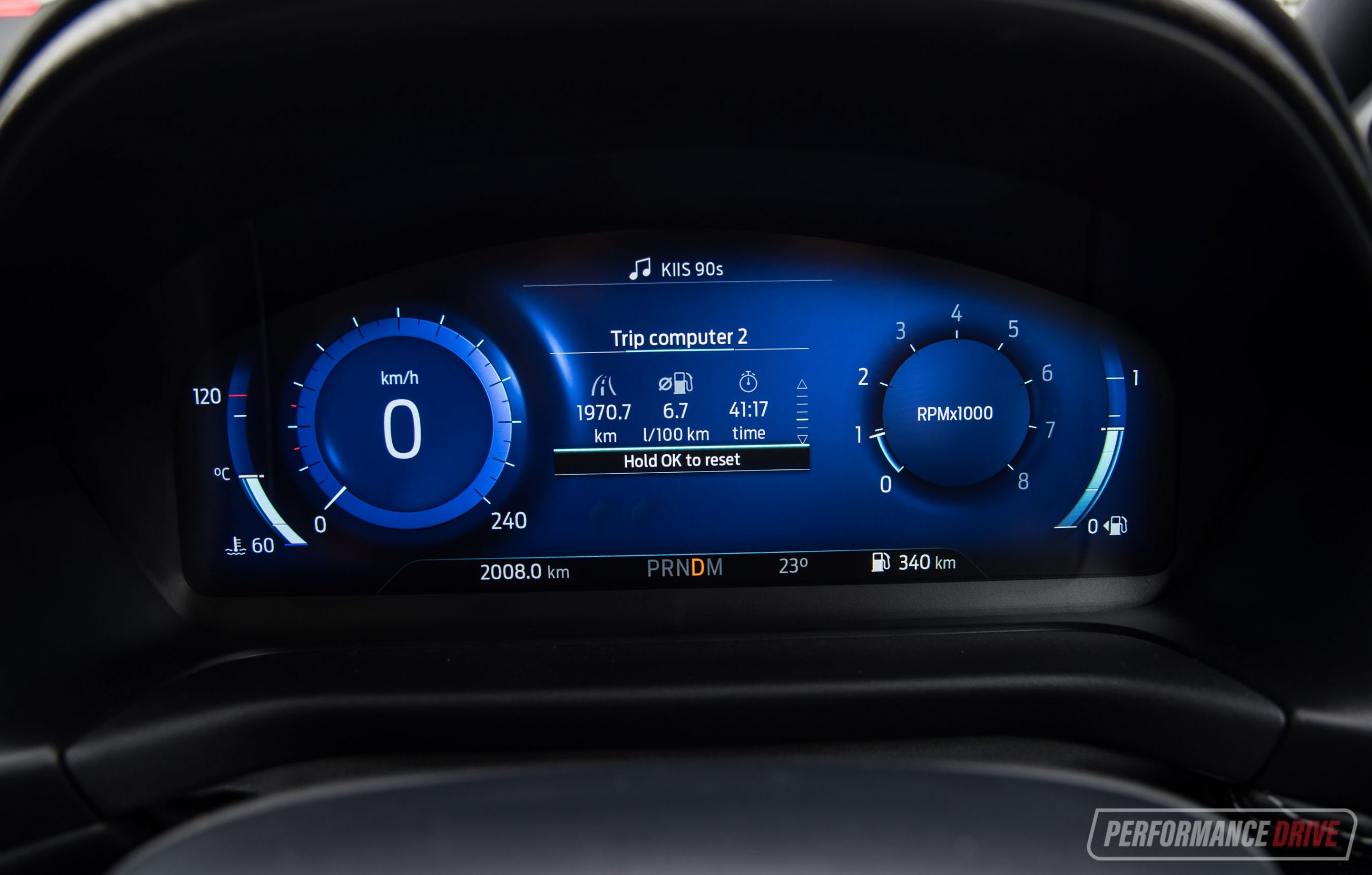 2021 Ford Puma ST-Line V-instrument cluster – PerformanceDrive