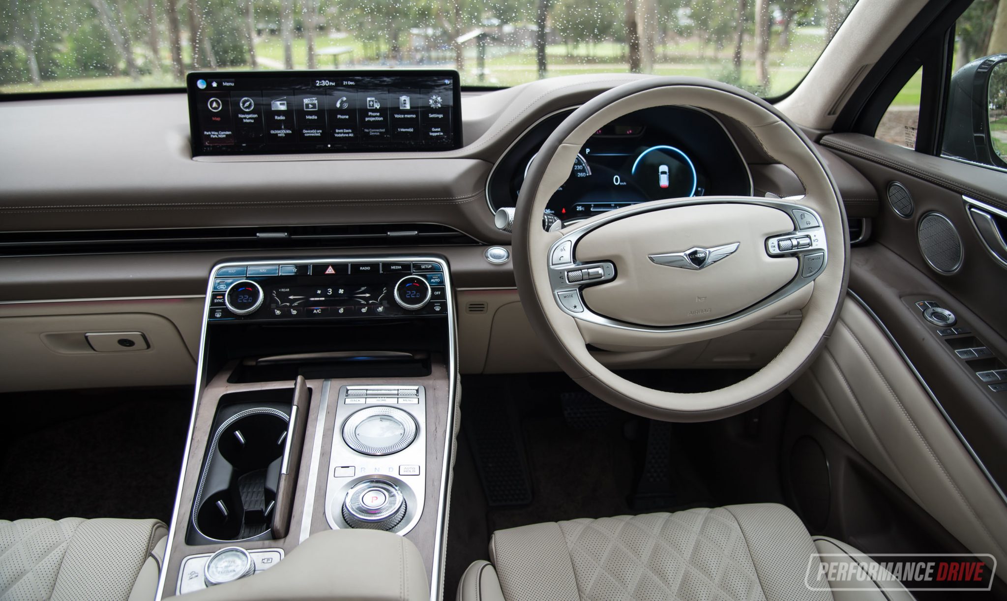 2021 Genesis GV80 3.5T-interior – PerformanceDrive