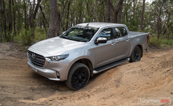 2021 Mazda BT-50 GT-rampover angle – PerformanceDrive