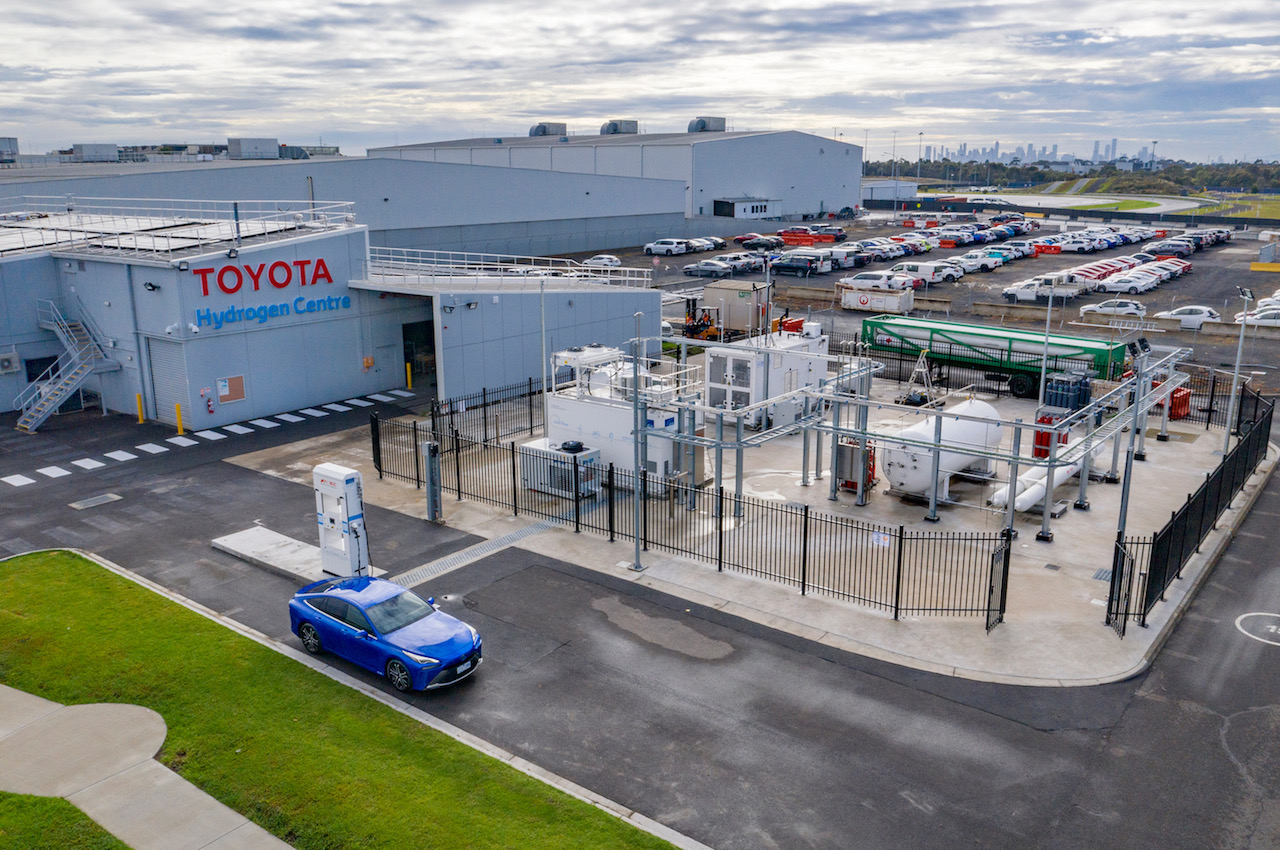 Toyota Australia unveils hydrogen production, refuelling station in Victoria