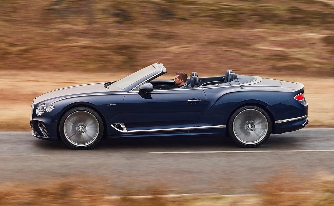 Bentley unveils new Continental GT Speed Convertible