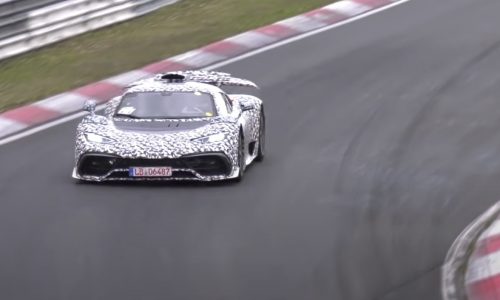 Mercedes-AMG One spotted testing at Nurburgring, F1 sound (video)