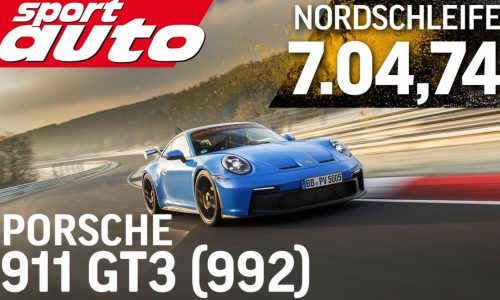 2021 Porsche 911 GT3 ‘992’ laps Nurburgring in 7:04 in Supertest (video)