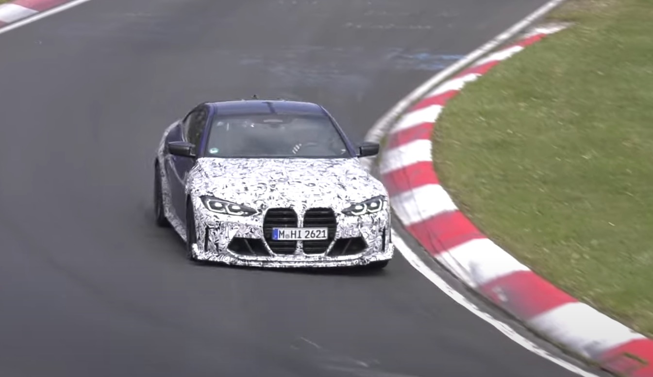 2022 BMW M4 ‘CSL’ prototype spotted, looks insanely fast (video)