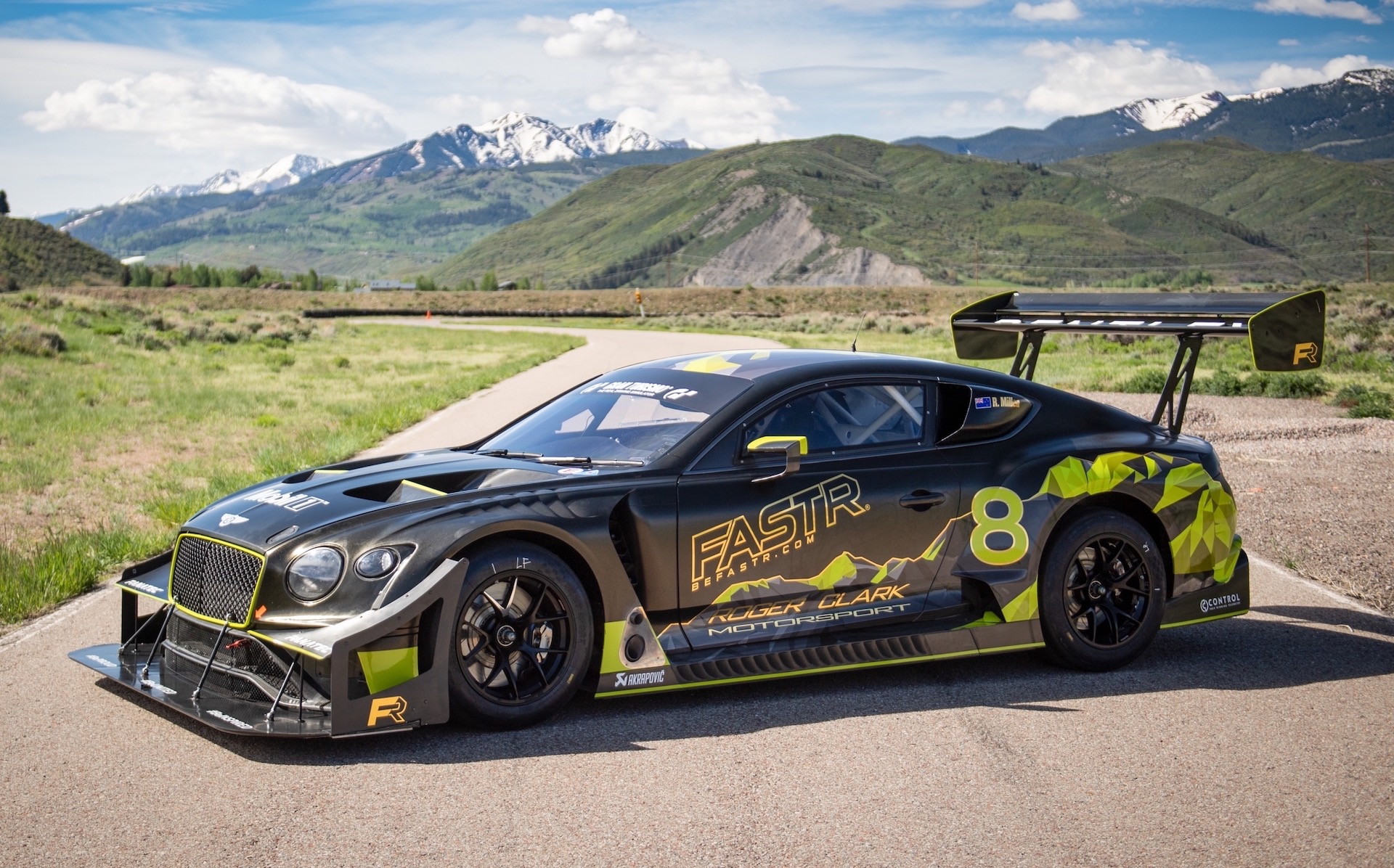 Unstoppable Force: The 2021 Bentley Continental GT3 Pikes Peak