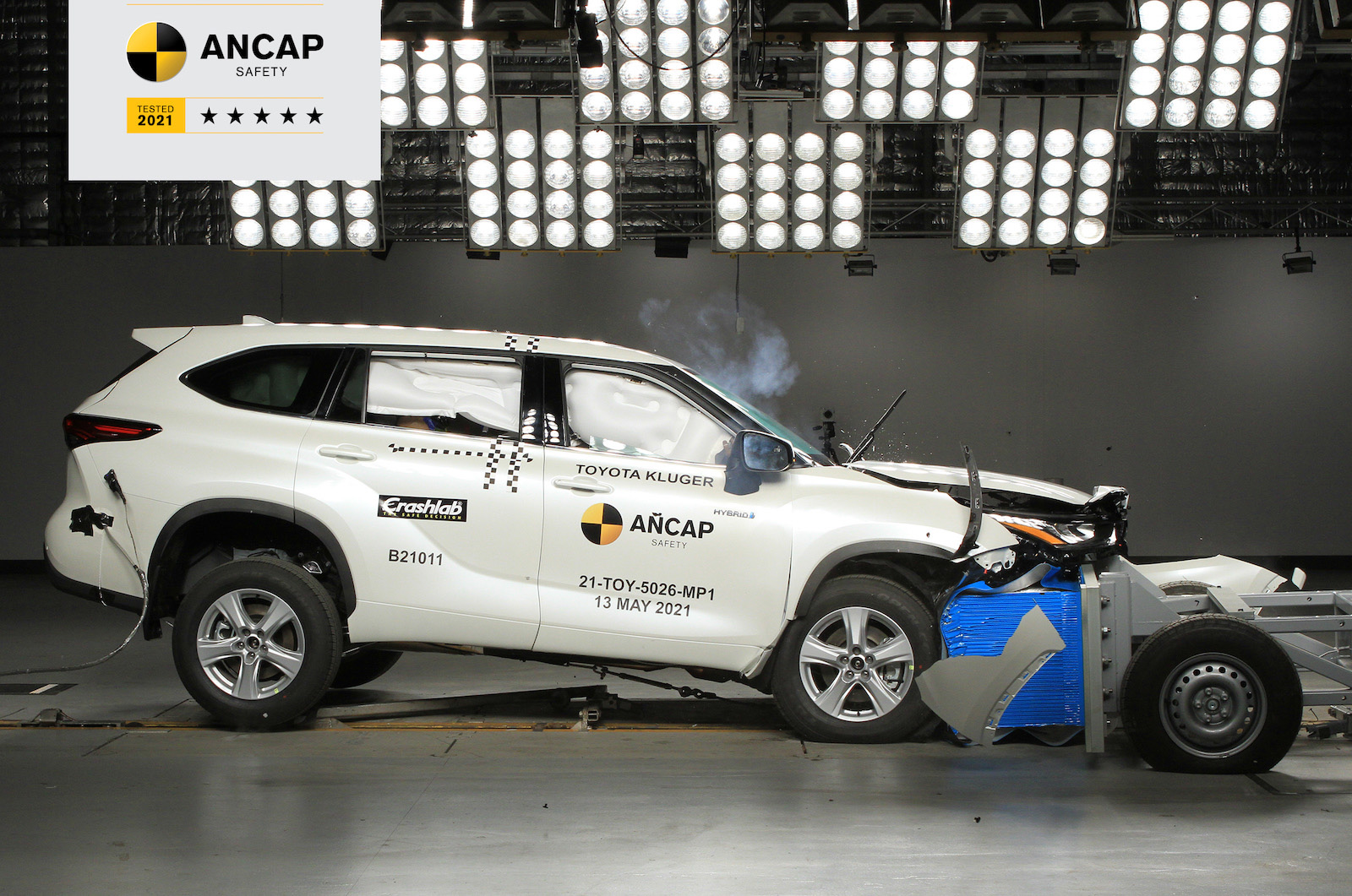 2021 Toyota Kluger scores 5-star ANCAP safety rating (video)