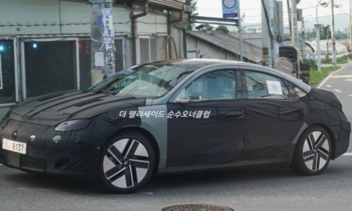 Hyundai IONIQ 6 prototype spotted with production body