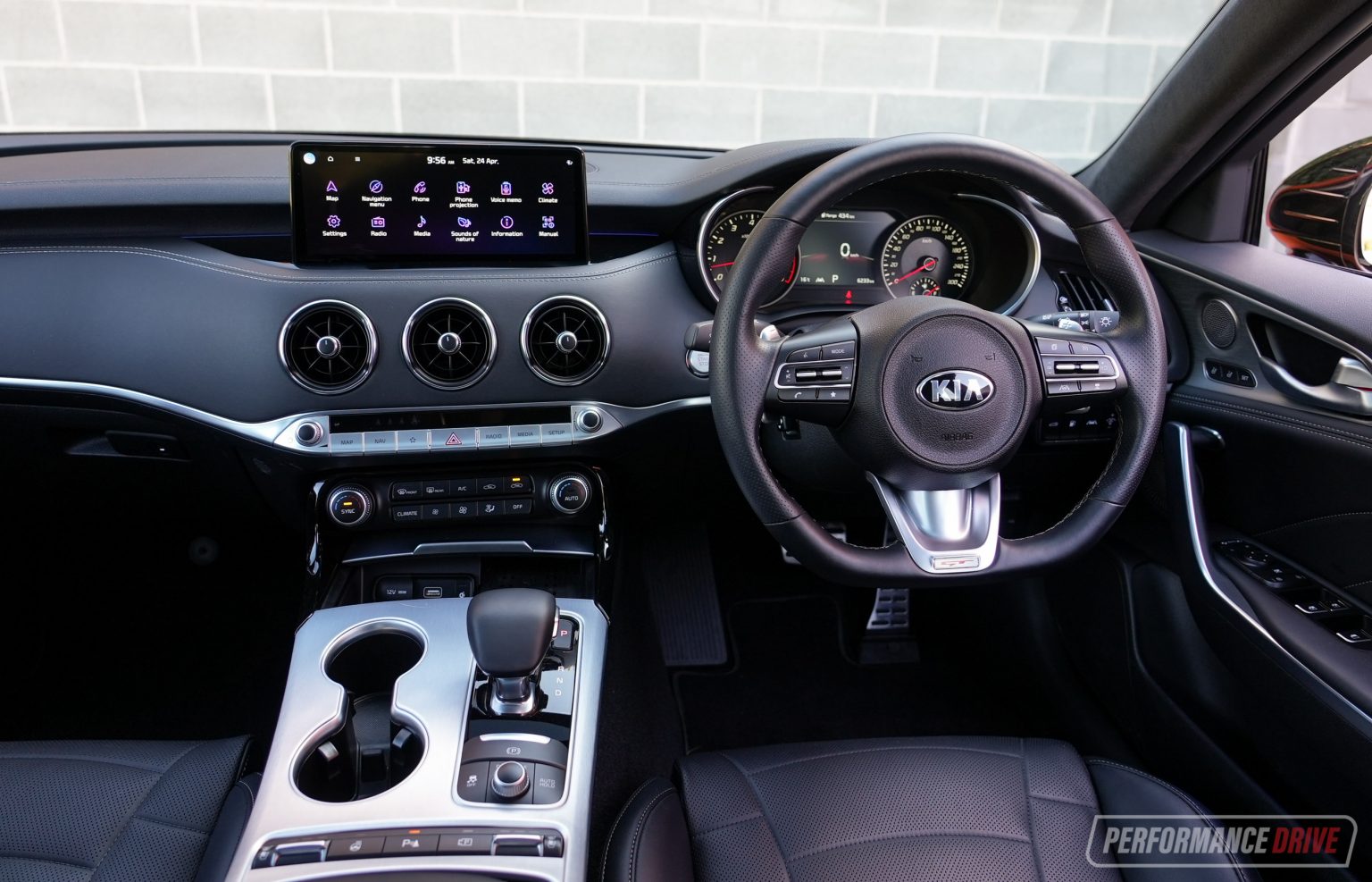 2021 Kia Stinger GT-interior – PerformanceDrive