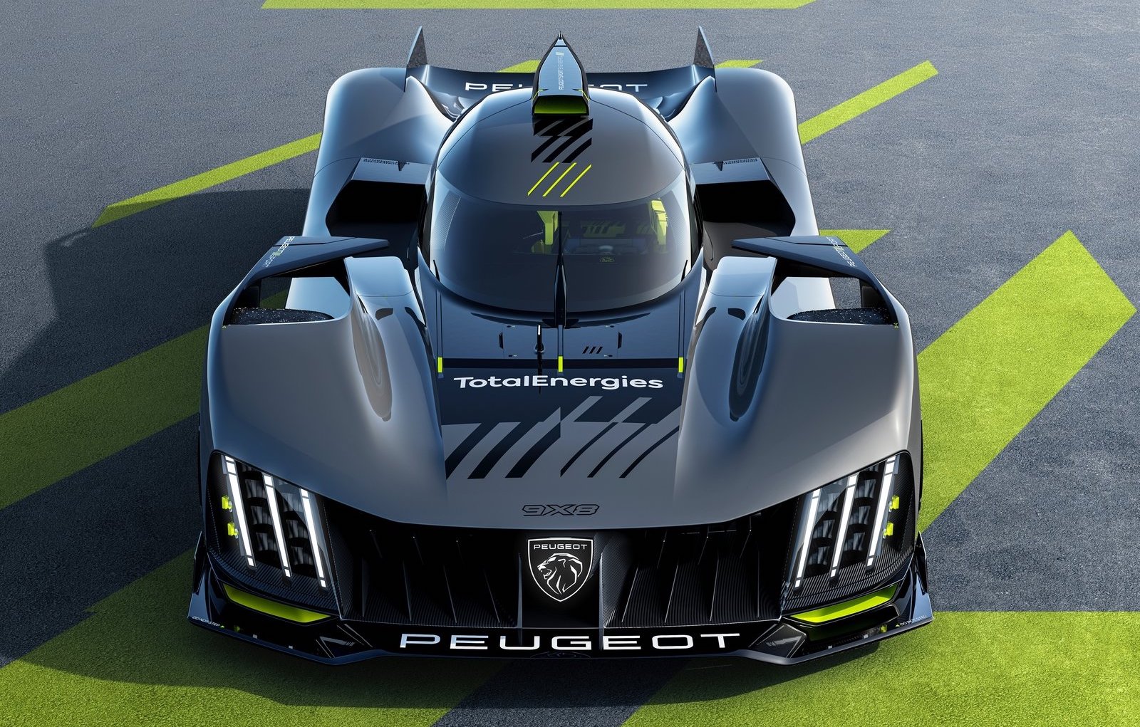 700kW Peugeot 9X8 World Endurance Hypercar racer debuts