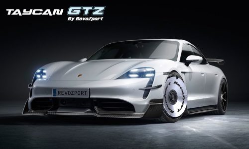 RevoZport debuts wicked ‘Revoluzione’ aero kit for Porsche Taycan
