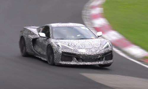 2023 Chevrolet Corvette Z06 prototype spotted at Nurburgring, sounds insane (video)
