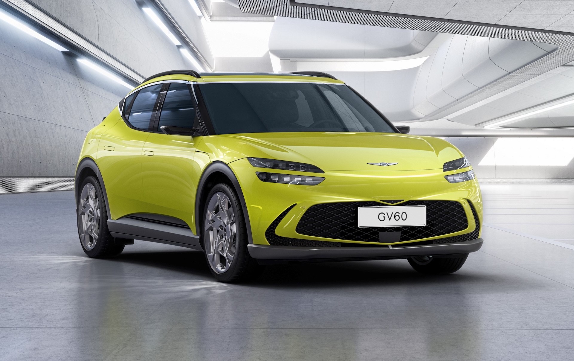 Fully electric Genesis GV60 design officially revealed, inside & out