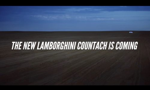 Lamborghini confirms new V12 Countach, coming this year (video)