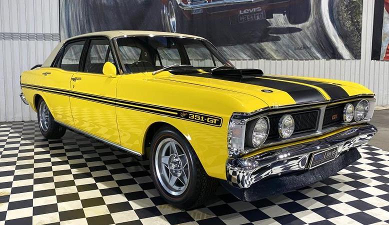 For Sale: 1971 XY Ford Falcon GT-HO Phase 3, bidding at $760,000