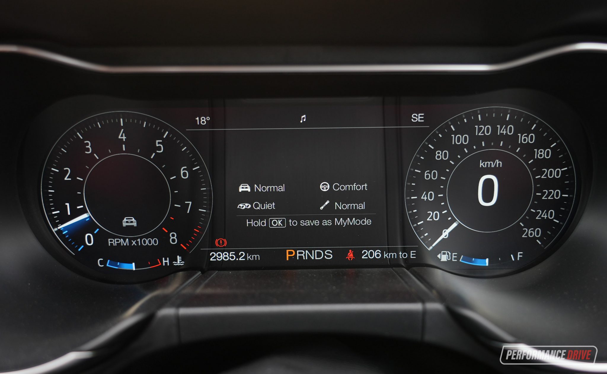 2021 Ford Mustang GT-drive modes – PerformanceDrive