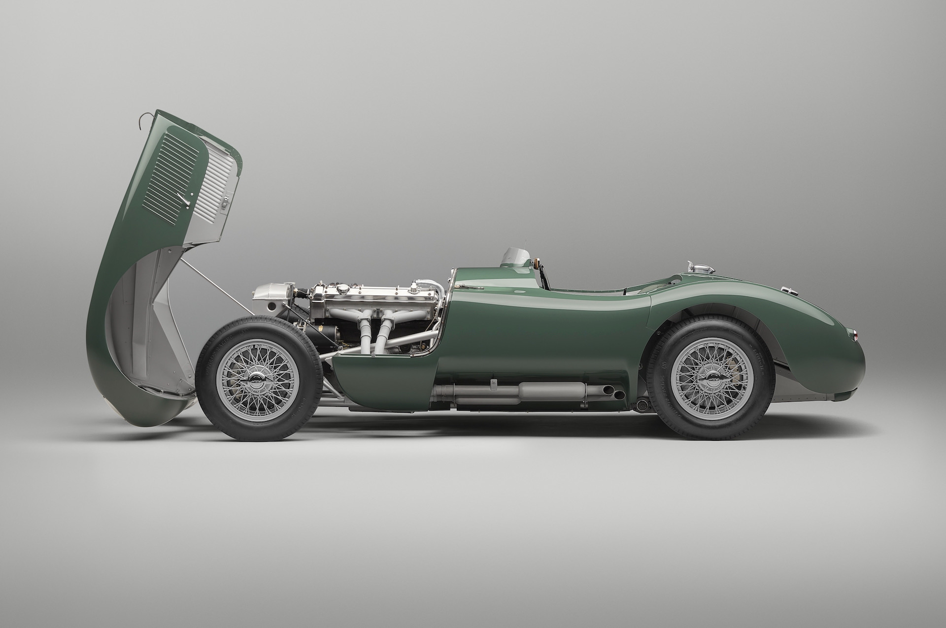 Jaguar launches C-type Continuation production, celebrates 1951 Le Mans victory