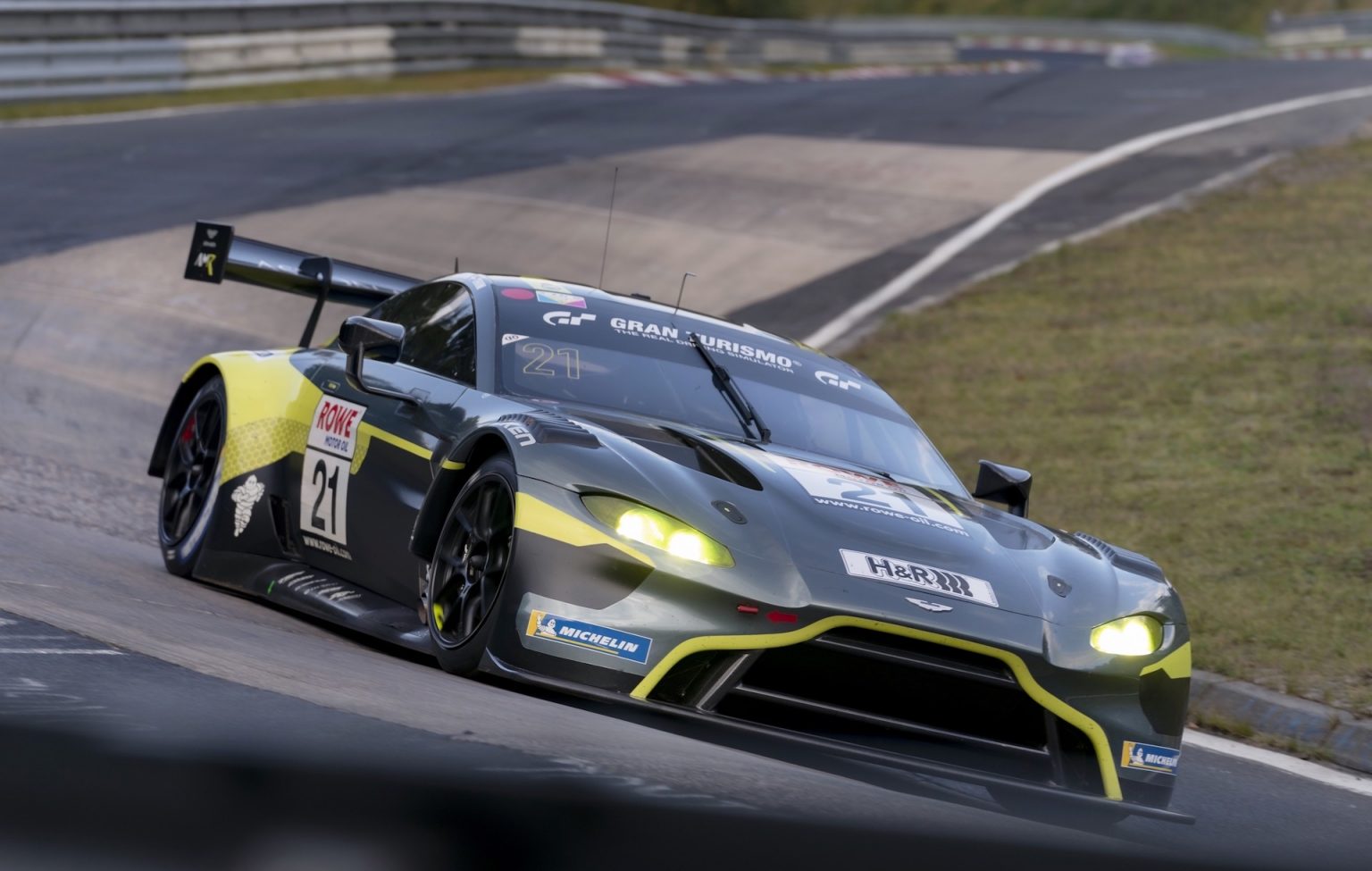 Aston Martin Vantage Gt3 Takes Its First Victory At Nurburgring Nls 