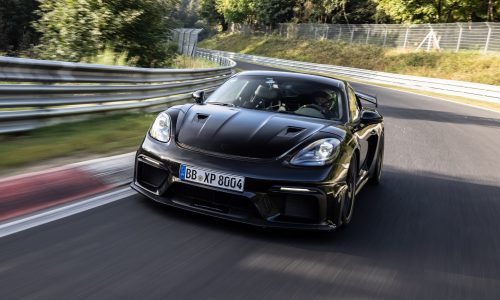 Porsche 718 Cayman GT4 RS previewed, laps Nurburgring in 7:09.300