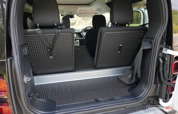 2022 Land Rover Defender 90 D200-split fold seats – PerformanceDrive