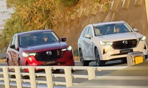 Mazda CX-60 spotted in full, RWD-based platform with inline-6 power