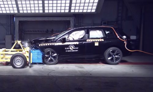 BMW iX scores 5-star Euro NCAP safety rating (video)